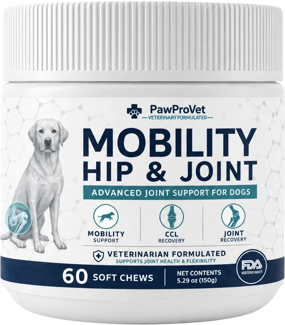 PawProVet Daily Hip & Joint Chews tub