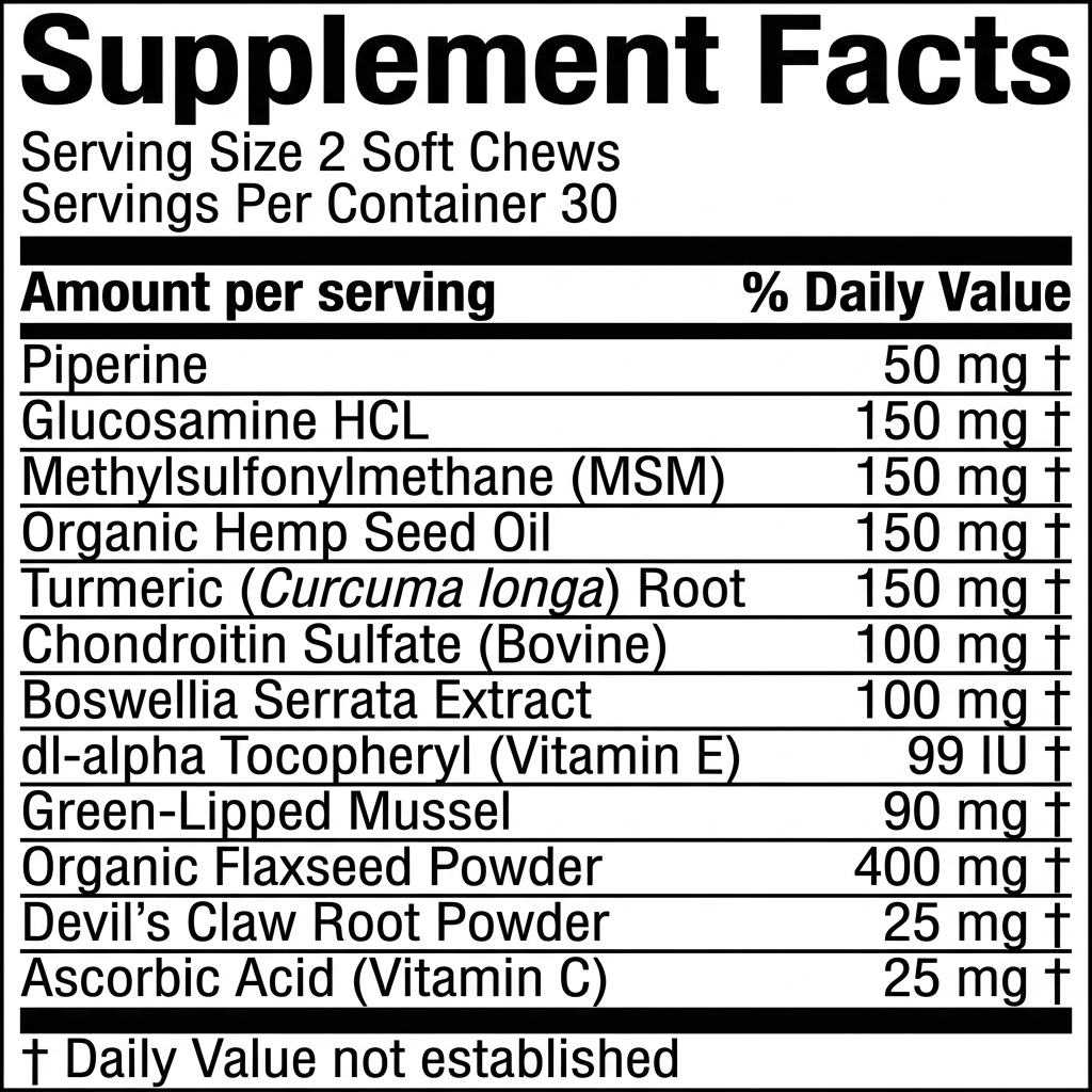 Daily Hip & Joint Chews