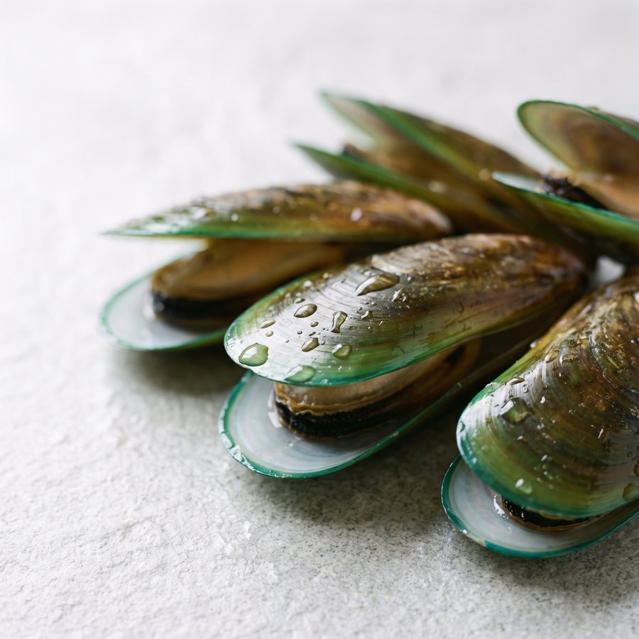Green-Lipped Mussel 90mg · Organic Flaxseed 400mg